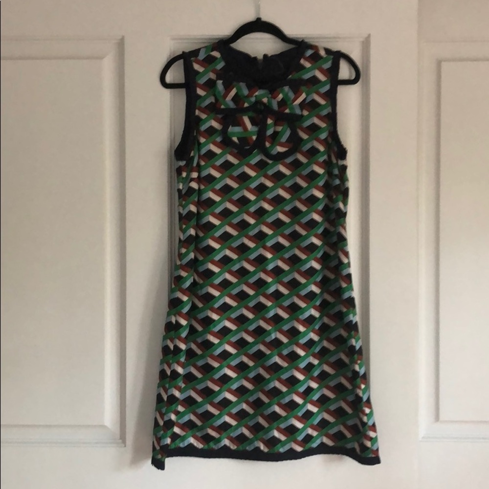 J.Crew Ratti Diamond Silk Dress